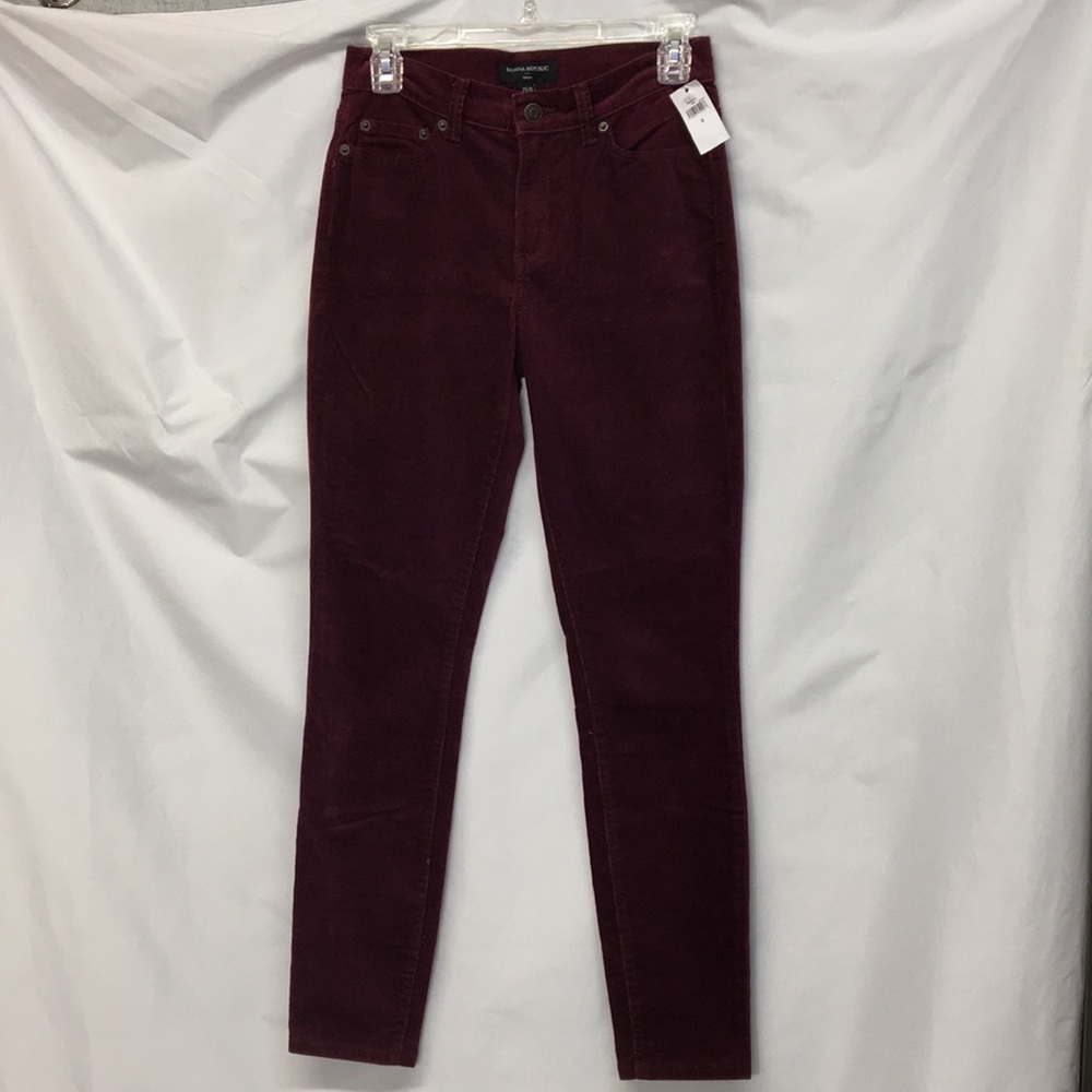 Banana Republic Corduroy Skinny Jeans Women’s Size 0 NEW with Tags
